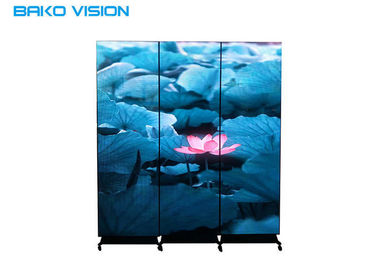 Poster LED Screen Indoor HD P2.5 Digital Movable Display Front Service RGB Mirror Panel IP43 Not Waterproof