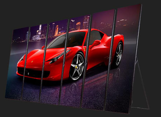 High refresh rate 33mm thickness lightweight LED poster screen for shopping mall store hotel