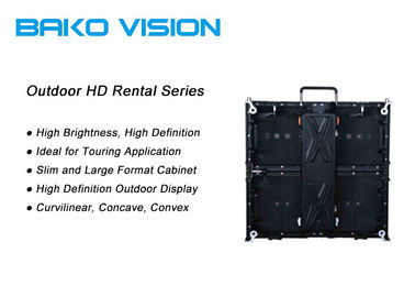 Outdoor Rental LED Display P6 Cable Free Modules High Brightness LED Screen