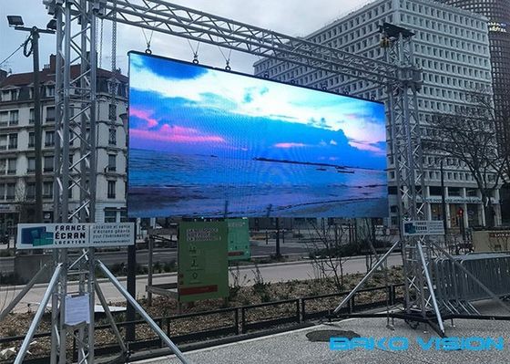 Waterproof P5.95 SMD 2727 Outdoor Rental LED Display