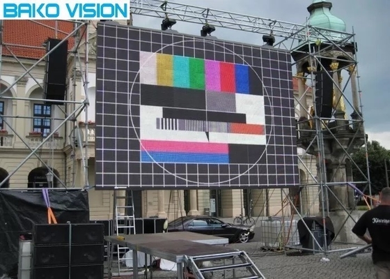 Farbenreiche Miet-Anzeige LED-P3.9 im Freien für Kirche